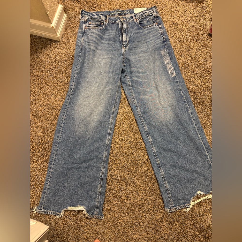 American Eagle size 14 baggy jeans